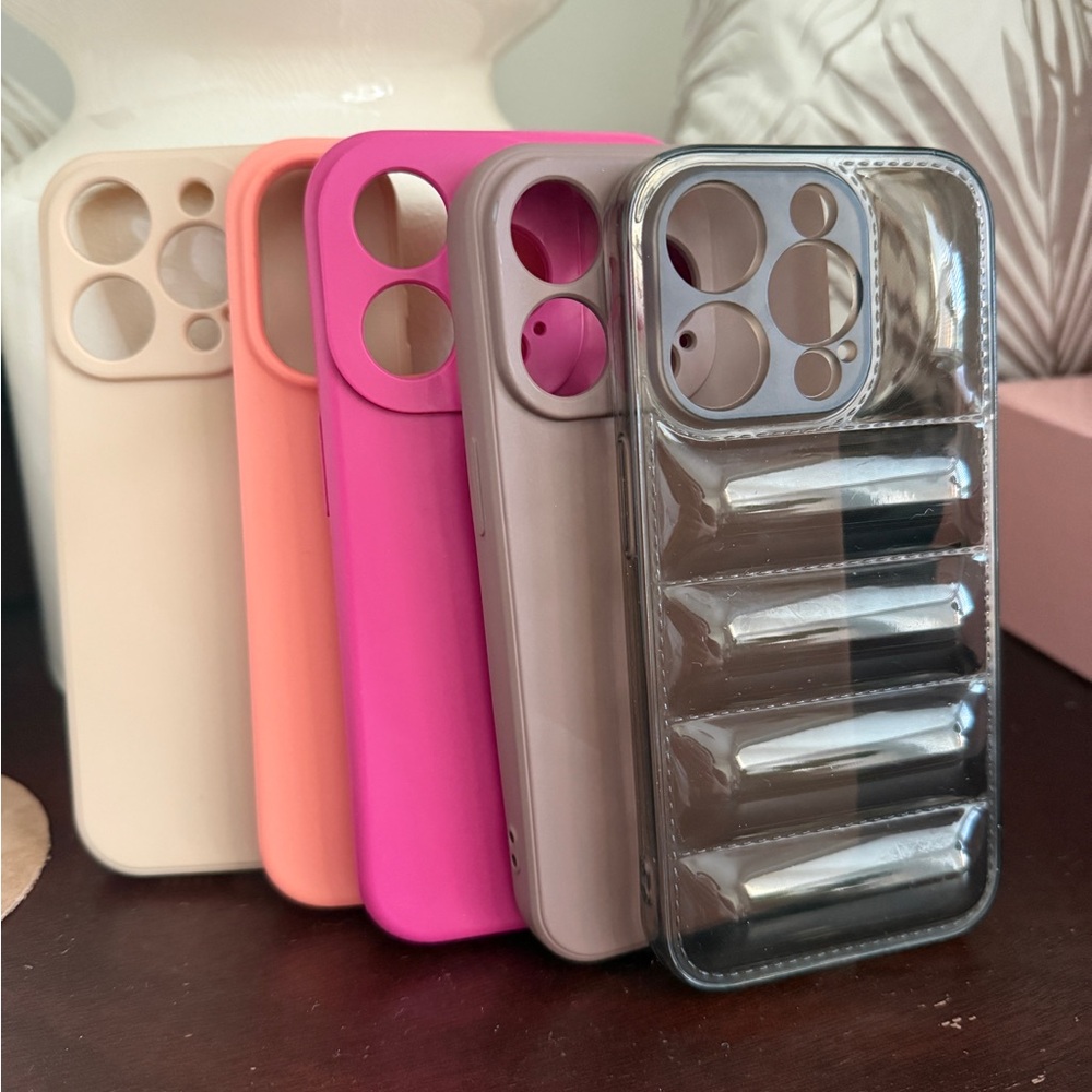 Pretty iPhone 15pro Case Set